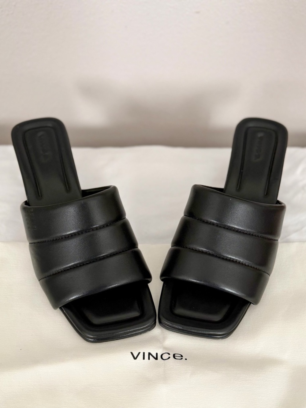 Vince Women Ceil Kitten Heel Slide Sandal